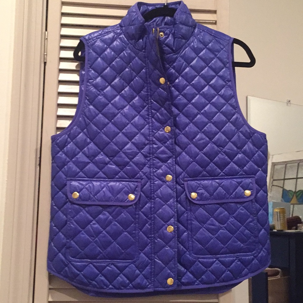 J Crew Quilted Vest